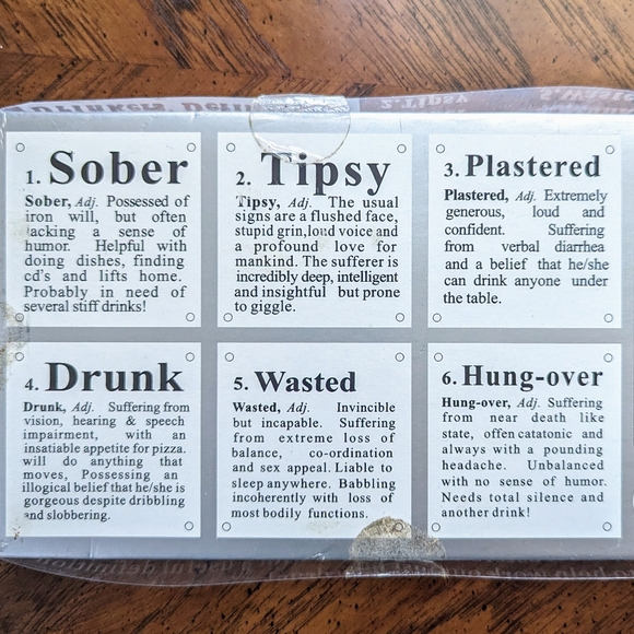 Novelty Coaster Set - Picture 2 of 2